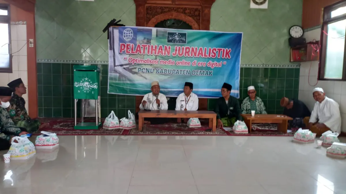 Dukung Era Digitalisasi, MWC NU Kebonagung Gelar Pelatihan Jurnalistik