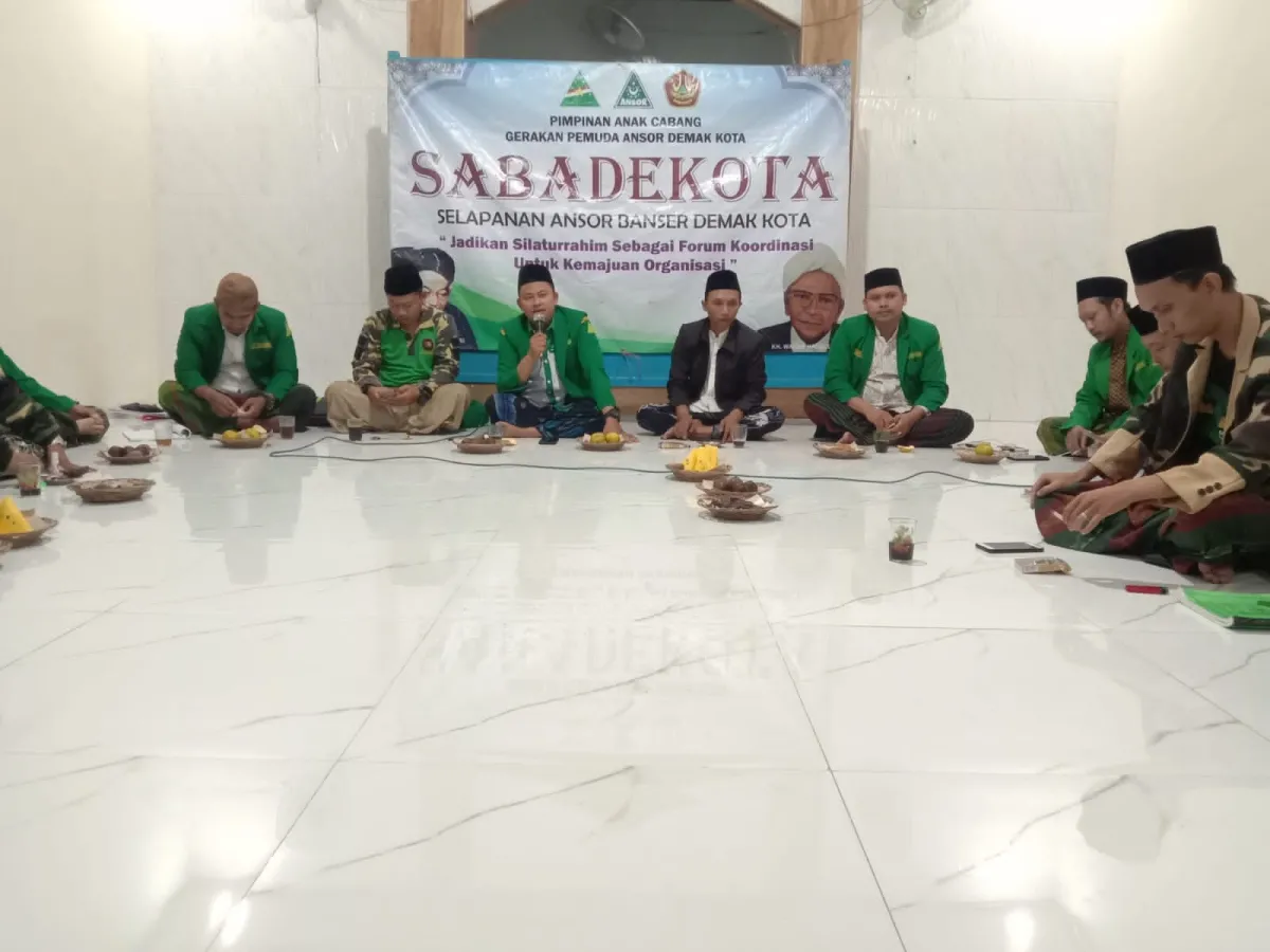 PAC GP Ansor Demak Kota Gelar Sabadekota dan MDS Rijalul Ansor
