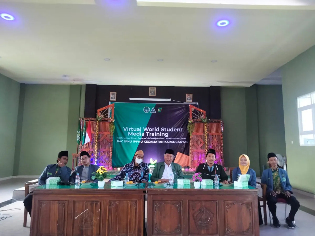 Bijak Bermedsos, IPNU-IPPNU Karanganyar Demak Gelar Pelatihan Media Bagi Kader