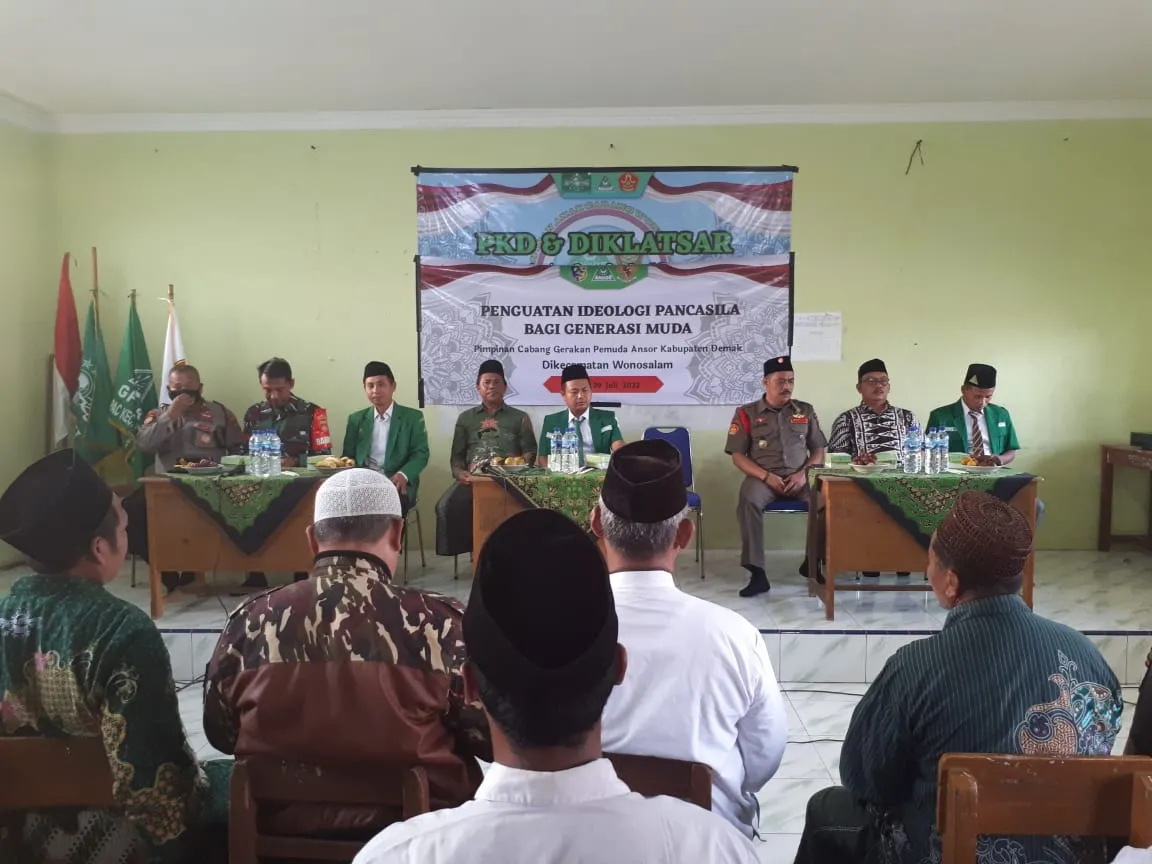 Gelar PKD Dan DIKLATSAR Ansor Wonosalam, Rohiq Mahtum: Kader Ansor Harus Militan Serta Berkualitas