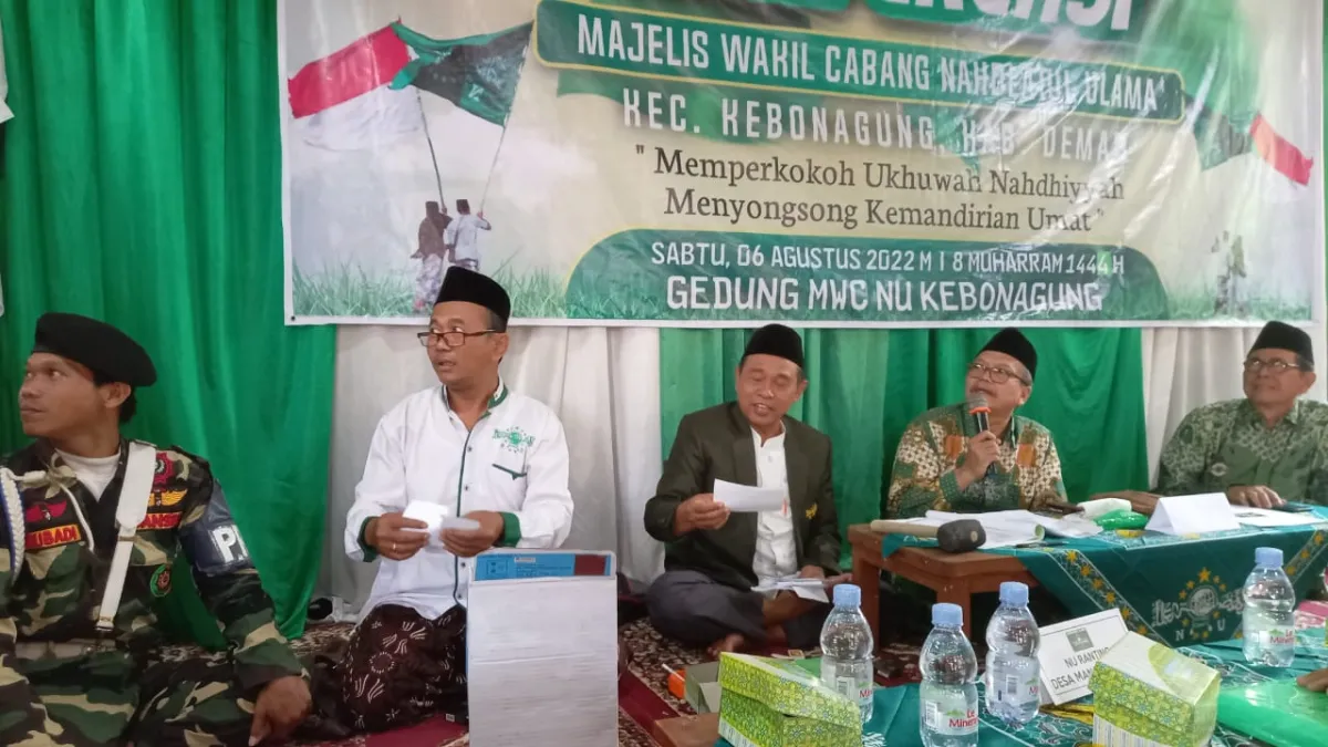 Majelis Wakil Cabang NU Kebonagung Gelar Konferensi Pemilihan Pengurus Baru