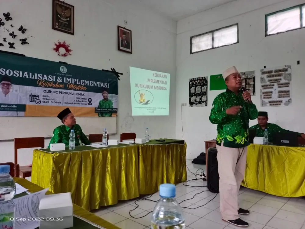 Implementasi Kurikulum Merdeka, Pergunu Demak Gelar Sosialisasi