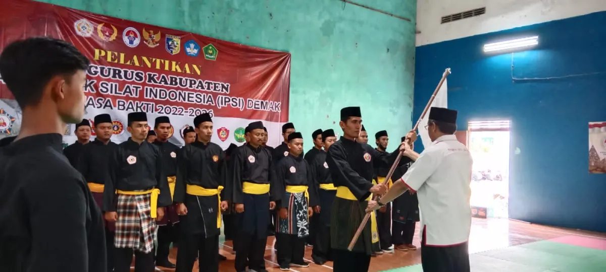 Guru MTS NU Demak Pimpin Ikatan Pencak Silat Indonesia Cabang Demak
