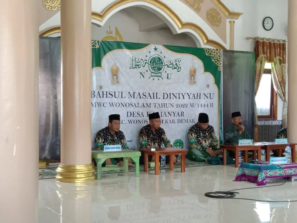PCNU Demak : Bahstul Masail Tradisi Yang Harus Dilestarikan