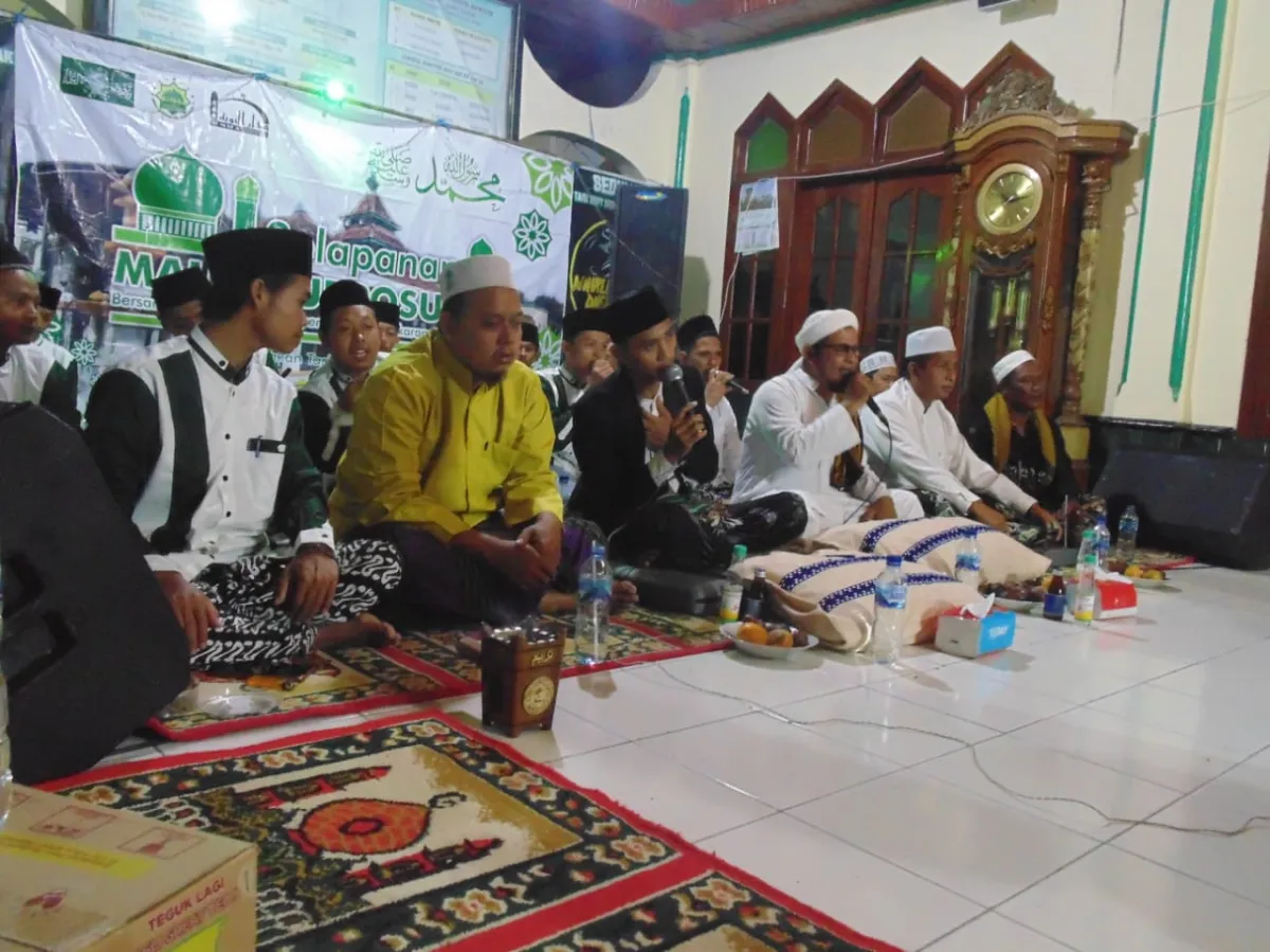 Banom NU Ranting Karangrowo Selenggarakan Maulidur Rosul