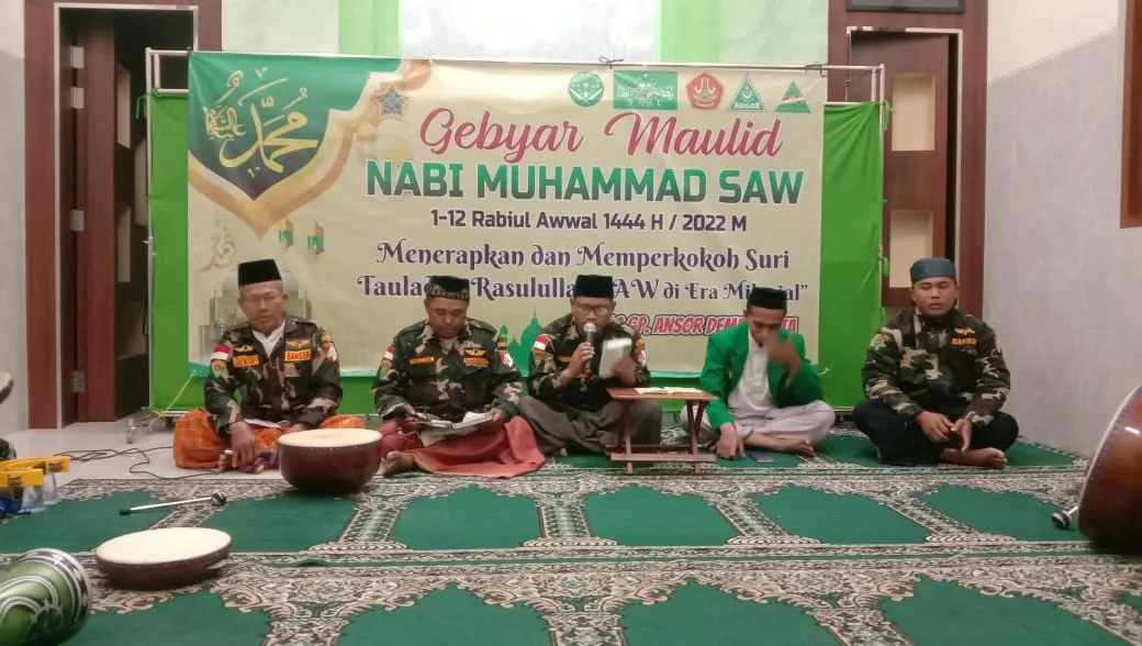 PAC Ansor Demak Kota Gelar Gebyar Maulidurrosul Selama 12 Hari