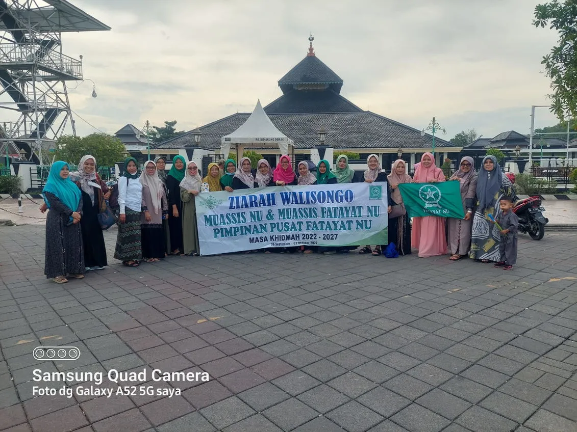 Fatayat NU Demak Sambut Rombongan Safari Ziarah PP Fatayat NU