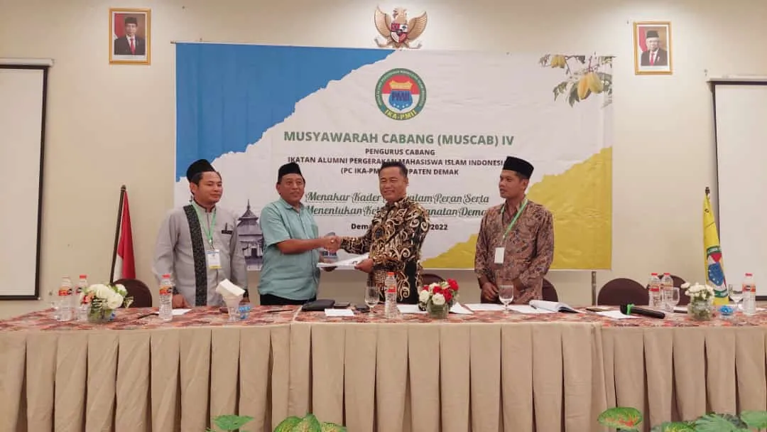 Muscab ke IV, Hasan Hamid Terpilih Jadi Ketua IKA-PMII Demak