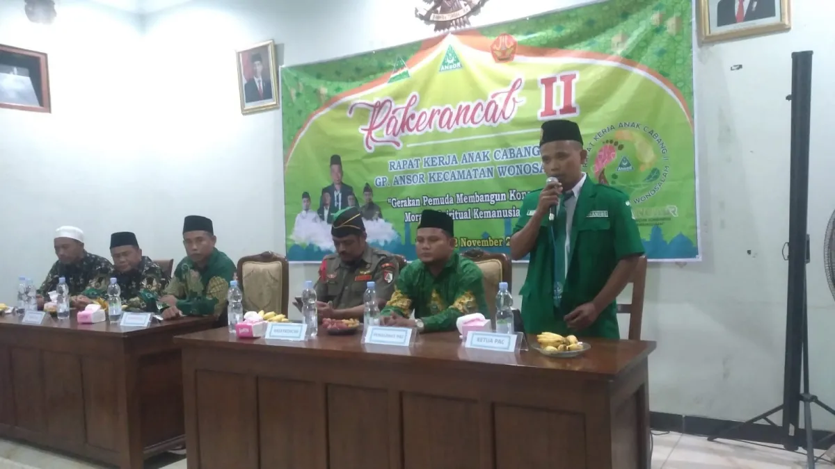 Gelar Rapat Kerja Anak Cabang ke 2 Usung Tema Gerakan Pemuda Membangun Konsensus Moral dan Spiritual kemanusiaan