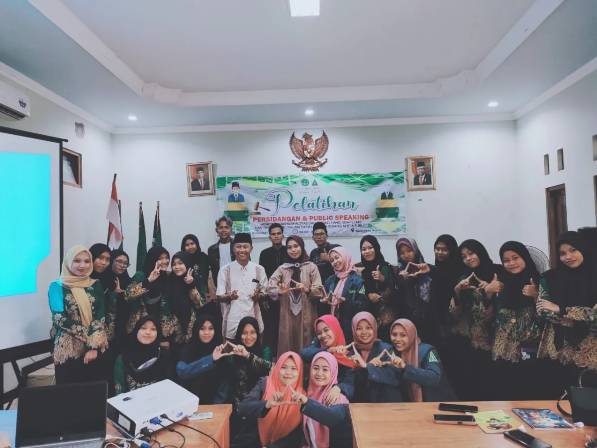 Pimpinan Anak Cabang IPNU-IPPNU Wonosalam Gelar Pelatihan Public Speaking