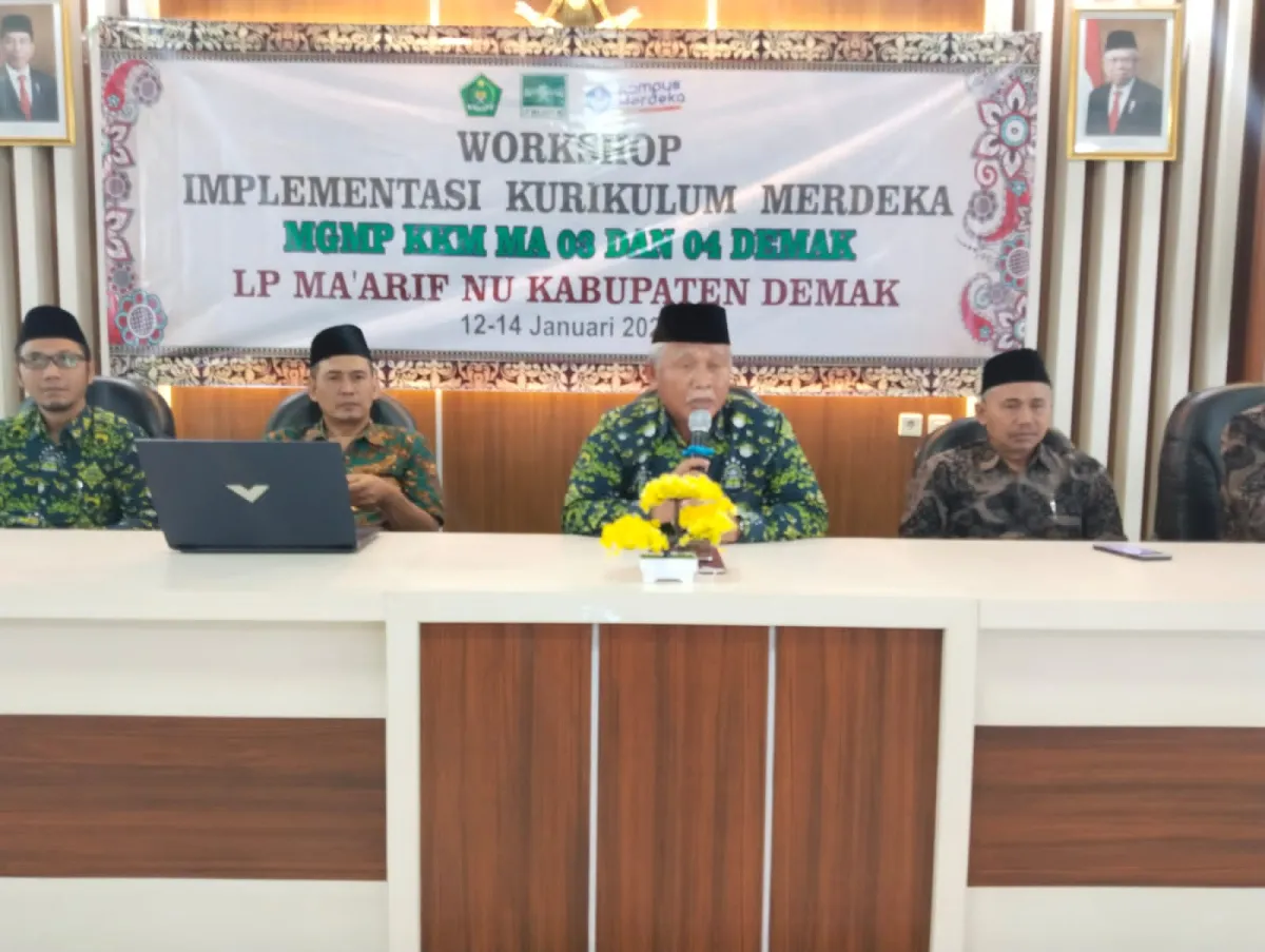 Ketua LP Ma’arif Demak: Guru Dibawah Lembaga Pendidikan Ma’arif Harus Profesional