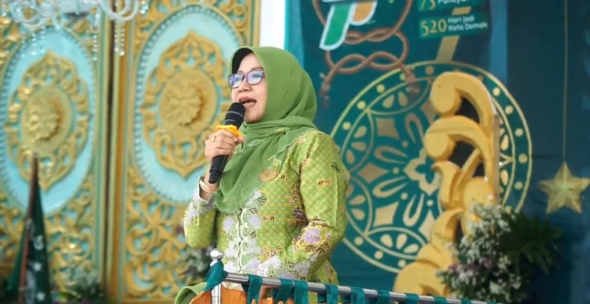 Ketua PW Muslimat NU Jawa Tengah; Sosialisasi Cegah Stunting, Kematian Bayi dan Kekerasan Terhadap Perempuan Lewat Pengajian