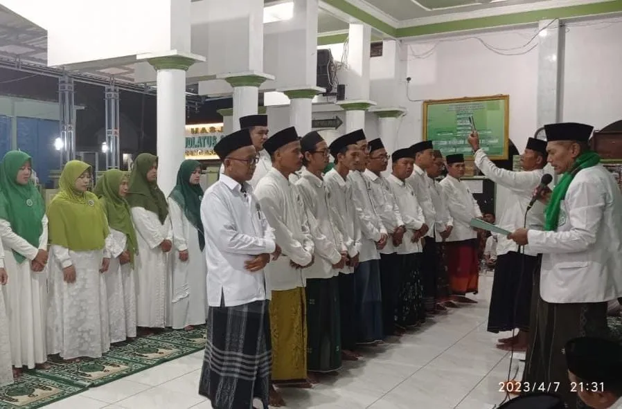 Pengurus Jam’iyatul Qurra’wal Huffazh NU Ranting Wedung Masa Khidmah 2023-2028 resmi dilantik