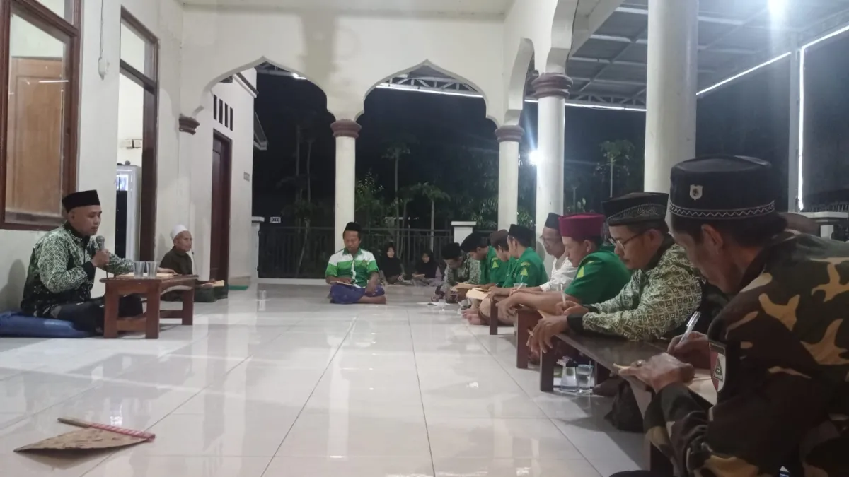 NU Ranting Guntur Gelar Khataman Kitab Thoriqul Falah Dan Ijazah Sholawat