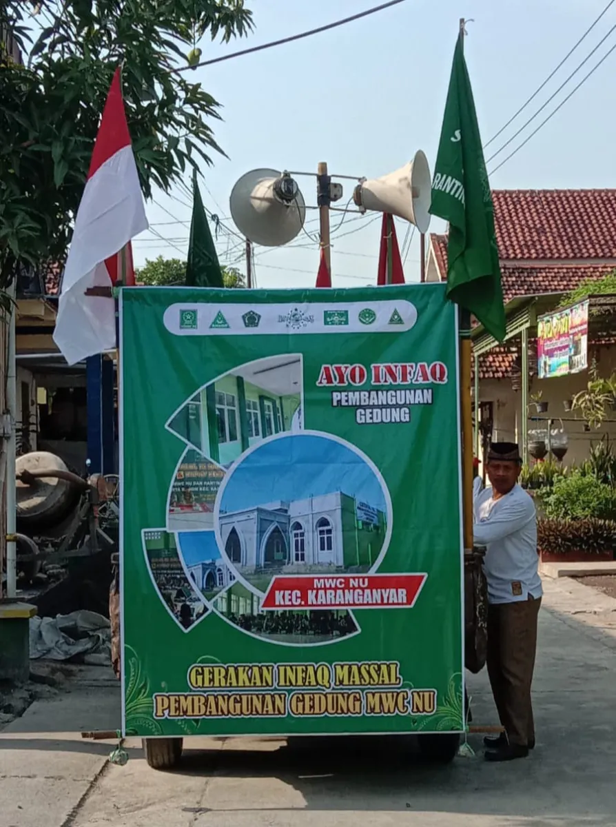 NU Ranting Karanganyar Gencarkan Progam Gerakan Infak Massal