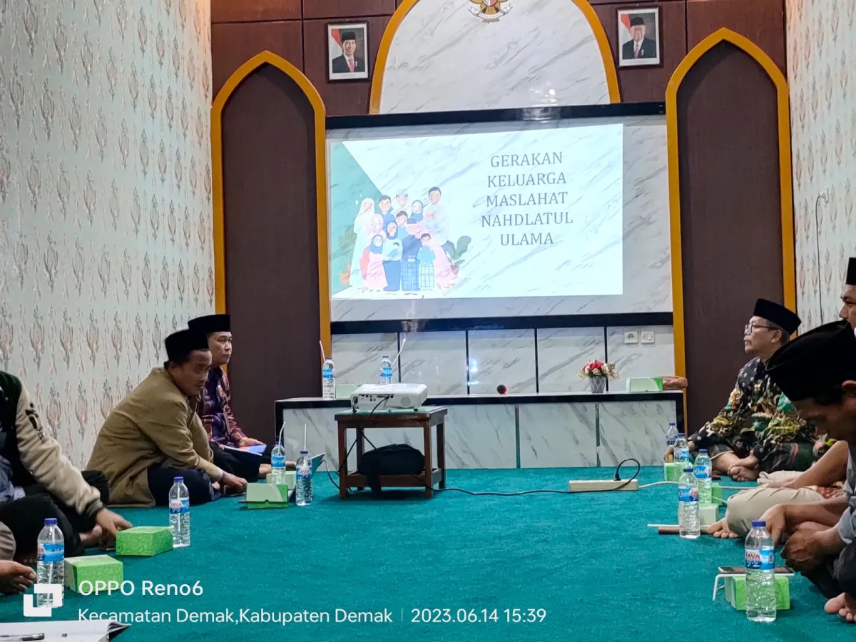 Sambut Baik Gerakan Keluarga Maslahat, PCNU Demak Bentuk Satgas GKMNU