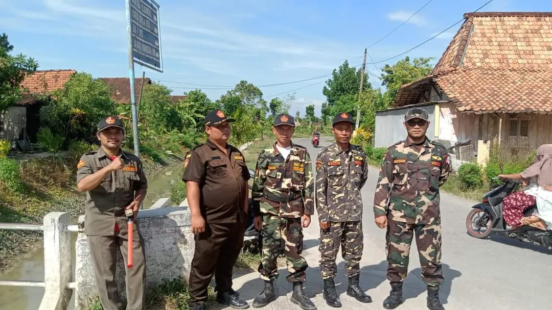 Selapanan Muslimat, Banser Guntur Kompak Berikan Pengamanan