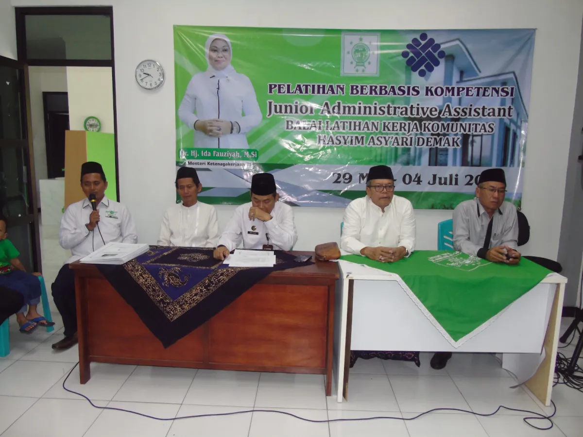 Ketua PCNU Demak Tutup Pelatihan Berbasis Kompetensi, Berharap Program Berlanjut