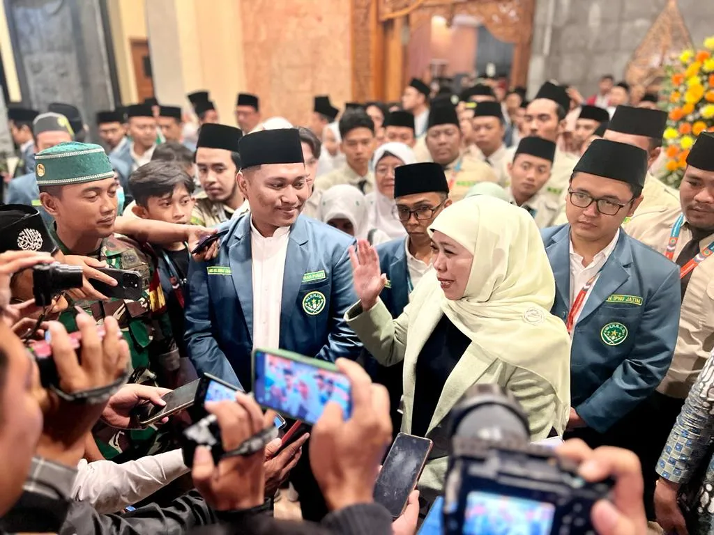 Gubernur Jatim Minta IPNU Lakukan Pemetaan Kader Menuju Indonesia Emas 2045