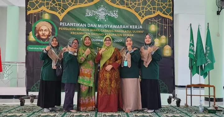 MWCNU Sayung Resmi Dilantik, Ini Harapan Banom-Banom dan Lembaga NU
