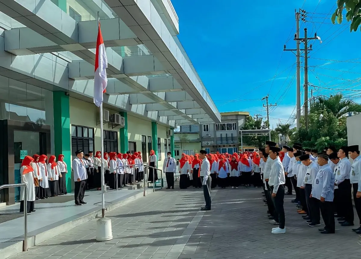 RSI NU Demak Gelar Upacara HUT Kemerdekaan RI Ke-78