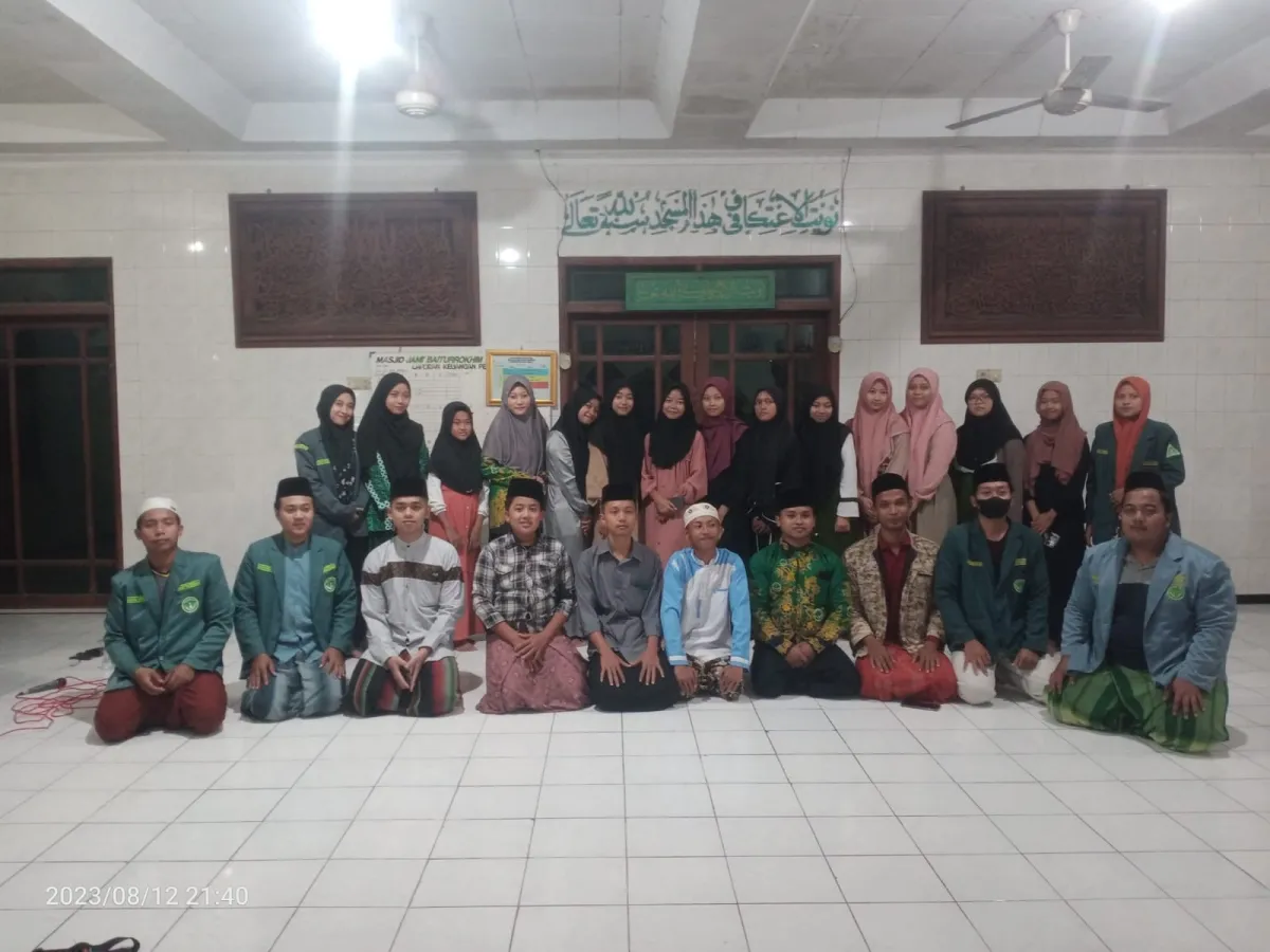 Terpilih Ketua Baru, Pelajar NU Tambakroto Siap Gerak Cepat