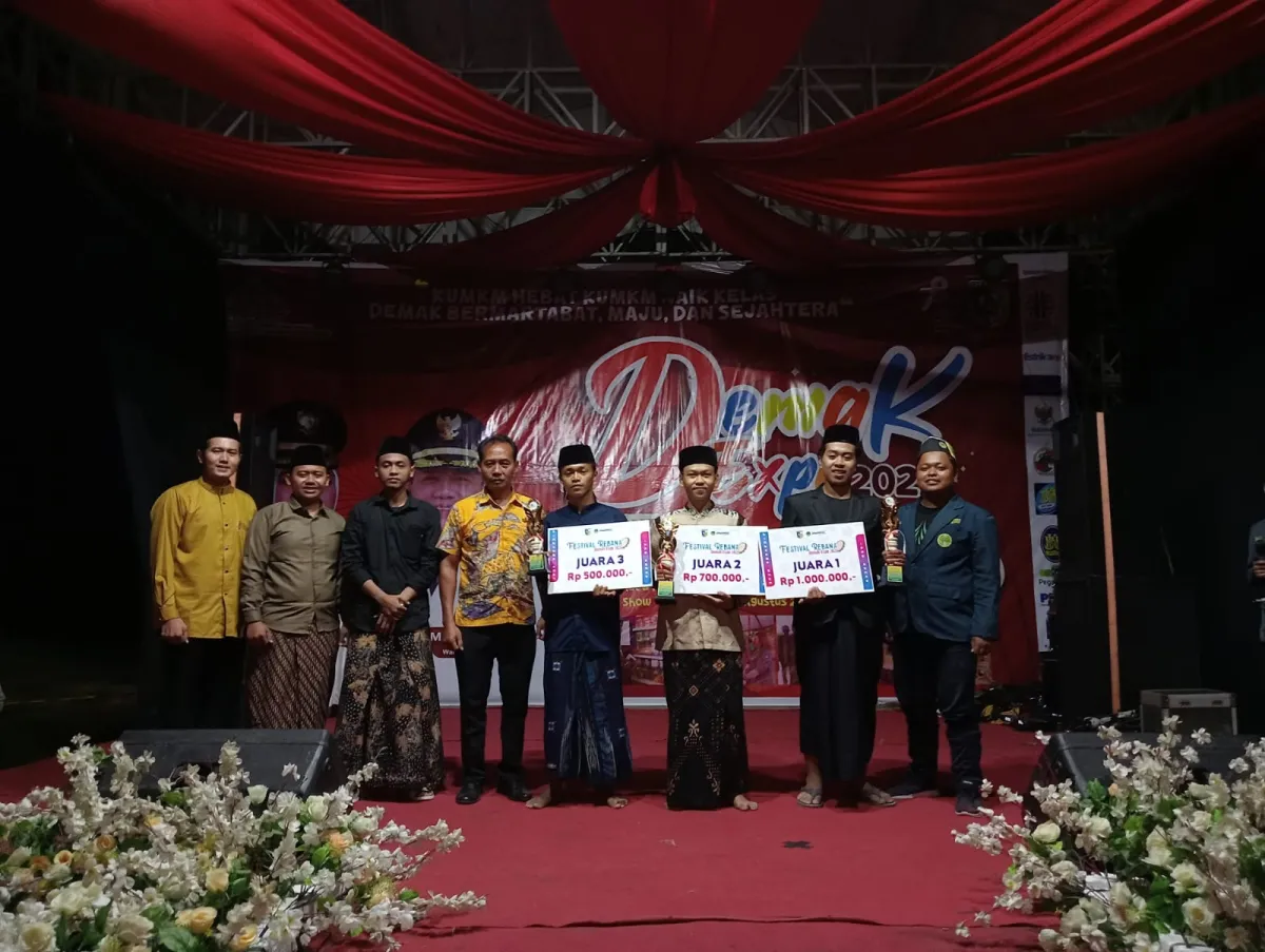 Lestarikan Budaya; PC IPNU Demak Gelar Festival Rebana