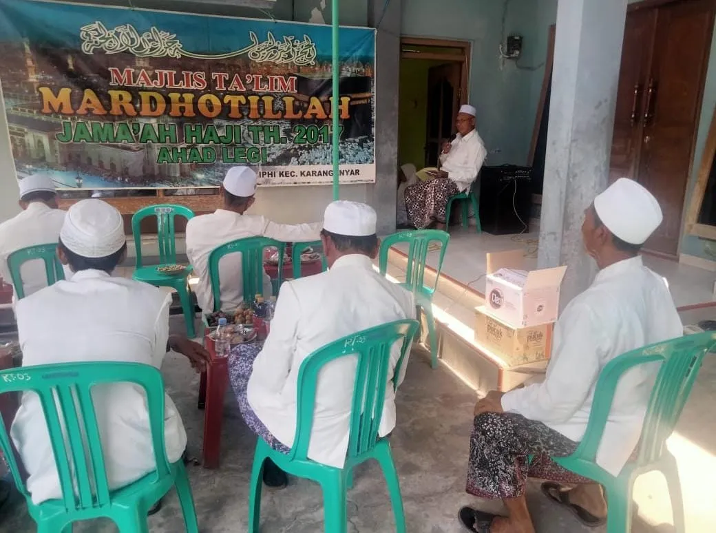 Majelis Ta’lim Haji Mardlotillah Adakan Idaroh Rutin Selapanan
