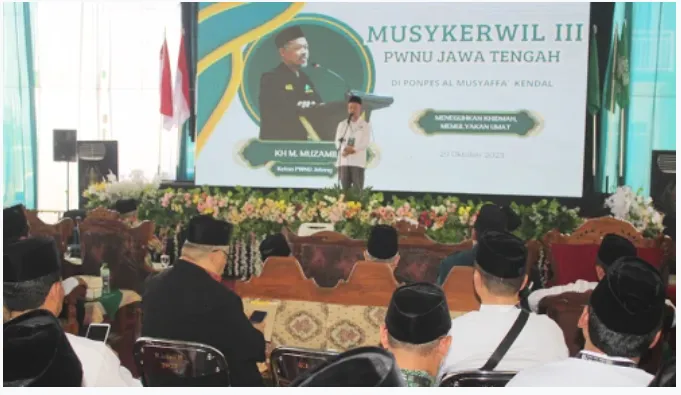 Ketua Umum PBNU Puji Realisasi Program yang dilaksanakan PWNU Jawa Tengah masa khidmah 2018-2023