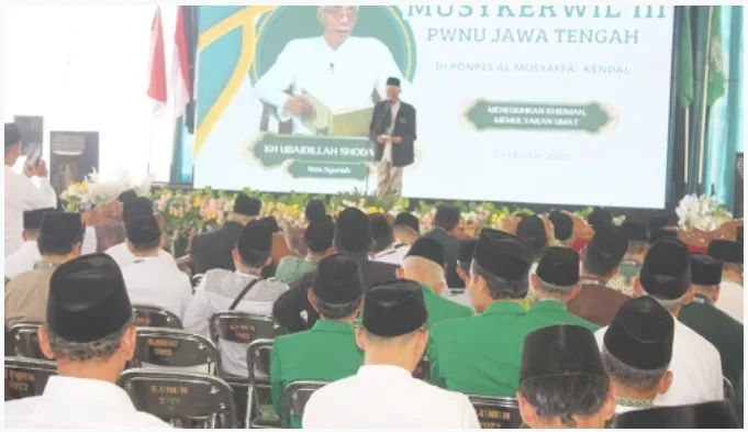 Rais PWNU Jateng: Jelang Purna Masa Khidmatnya, Pengurus Dihimbau Tetap Semangat Untuk Memberikan Yang Terbaik