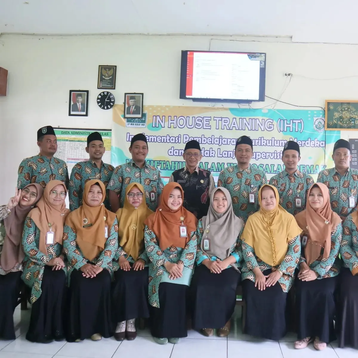 Tingkatkan Kompetensi, MA Miftahussalam Adakan In House Training Pendidik Dan Tenaga Kependidikan