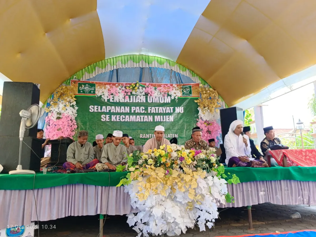 Selapanan, PAC Fatayat NU Mijen Gelar Pengajian Umum