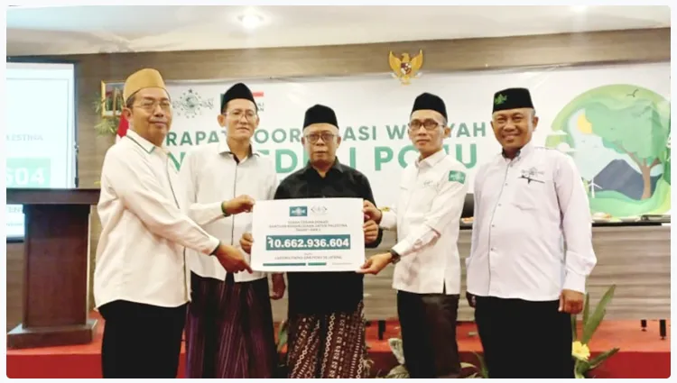 LAZISNU Jateng Salurkan Kembali Dana Rp10,6 Miliar Ke Korban Gaza Palestina