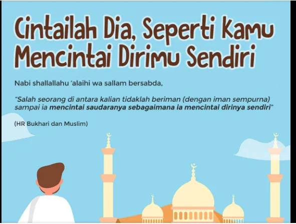 Mencintai Sesama Adalah Ciri Mukmin