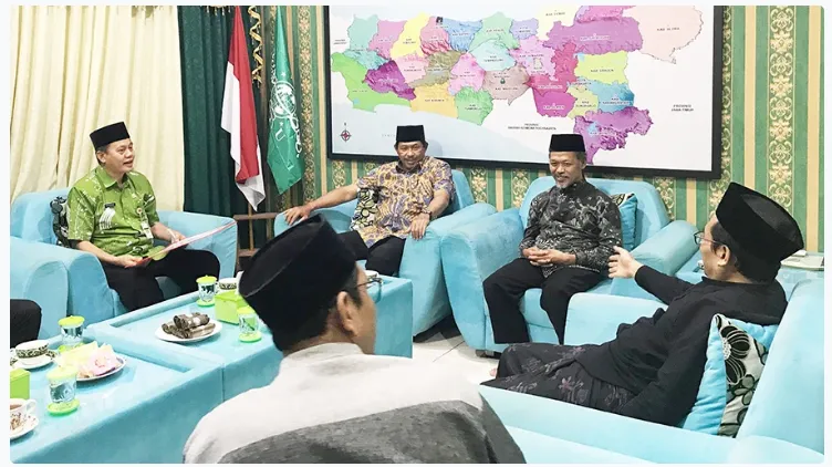 Pj Gubernur Jateng Silaturahmi Dengan PWNU, Muzamil: NU Jateng Akan Membantu jaga Kondusivitas Di Masyarakat