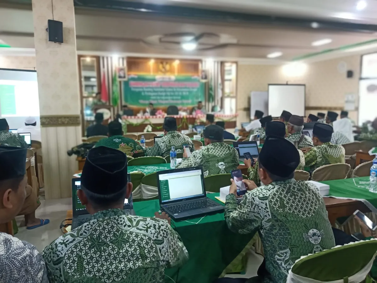 Bimtek Data Struktur Organisasi, MWCNU Demak Kota Tingkatkan Kualitas Tata Kelola Administrasi NU