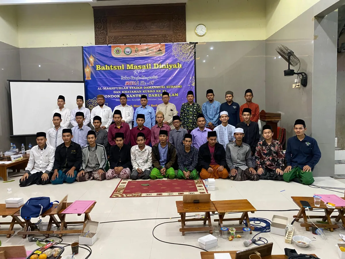 Gelar Bahtsul Masail, Forum Silaturahmi Santri Pesantren Demak Bahas Maraknya Carnaval Pakai Sound System