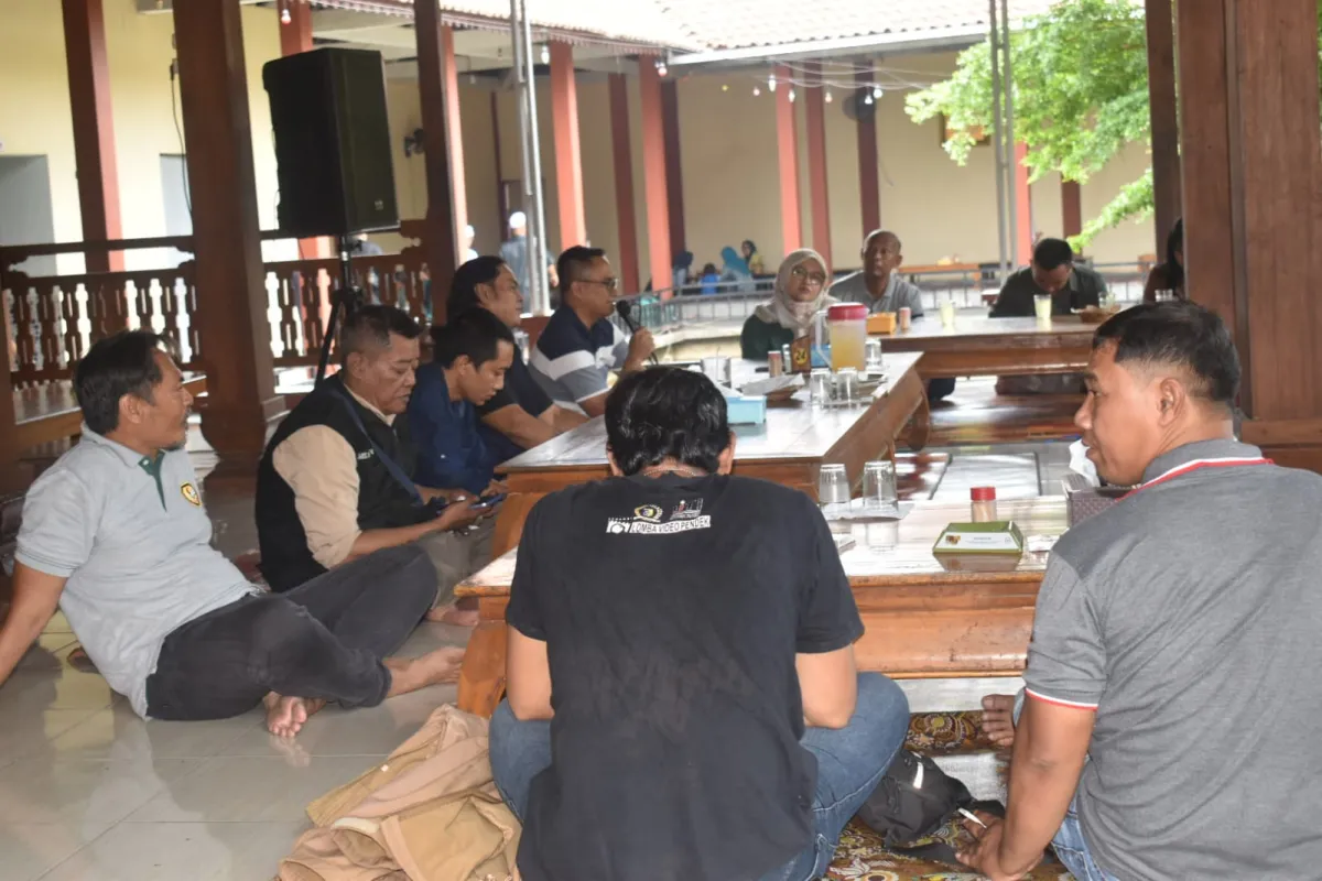 Ngopi Bareng Dandim, Media dan Kodim 0716/Demak Jalin Silaturahim
