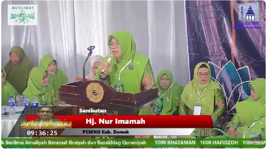 PC Muslimat NU Demak Gelar Harlah Ke 78, Menuju Masyarakat Demak Berilmu Amaliyah, Beramal Ilmiyah Serta Berahklak Quraniyah