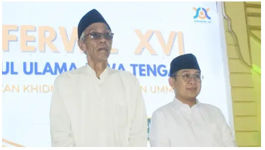 Konferwil PWNU, Pasangan Kiai Ubaid dan Gus Rozin Nahkhodai NU Jateng 2024-2029