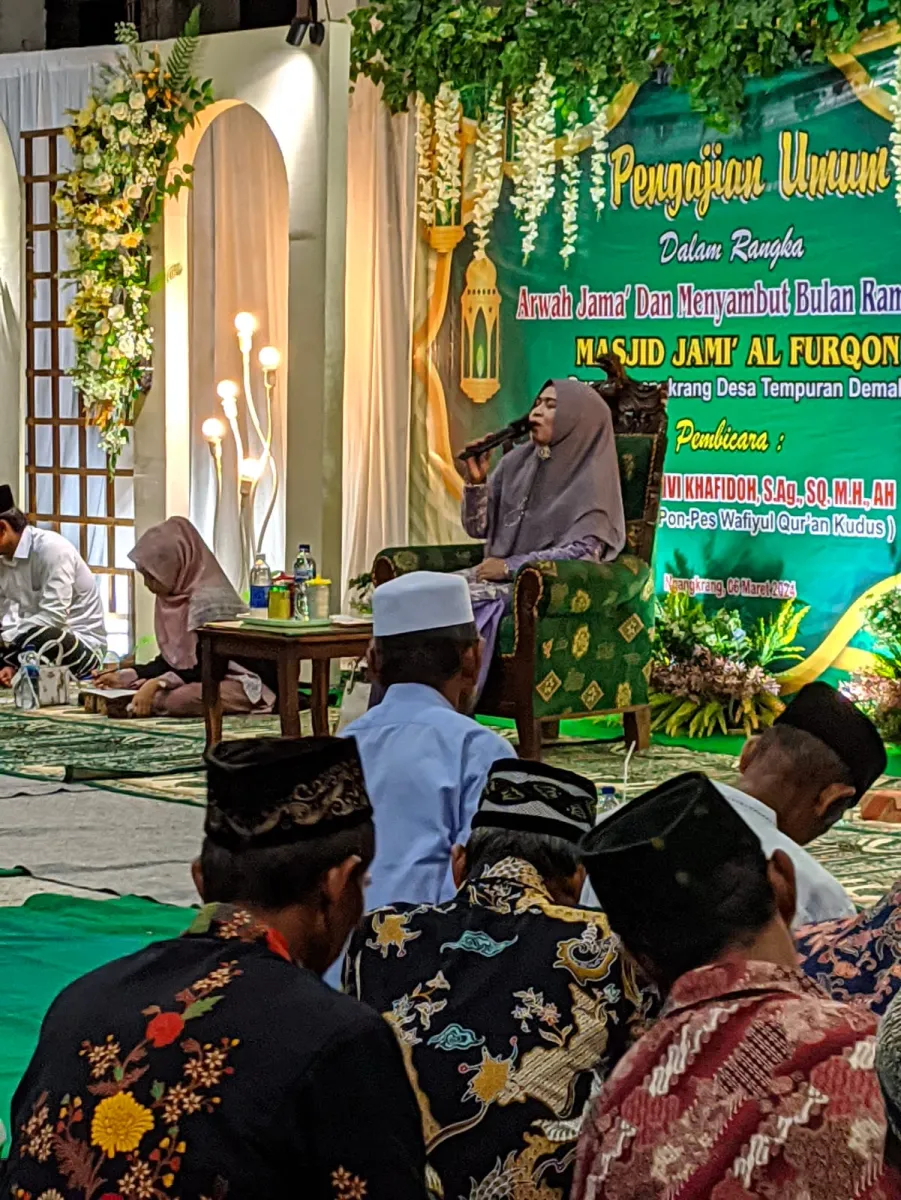 Sambut Ramadhan, Warga Dukuh Ngangkrang Tempuran Gelar Arwah Jama' dan Pengajian