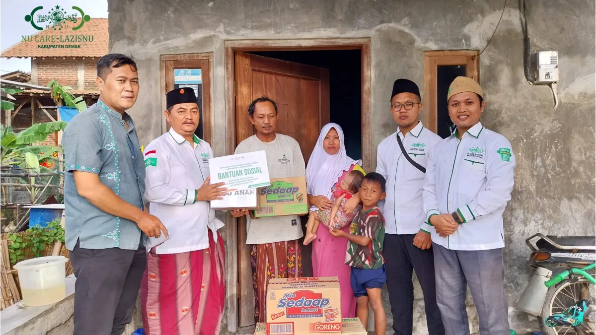 LAZISNU Demak Bantu Upaya Pengentasan Stunting di Bonang