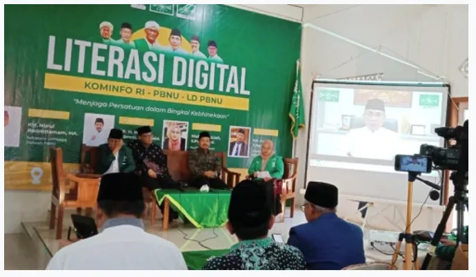 PBNU-LDNU Gandeng Kominfo RI Gelar Literasi Digital