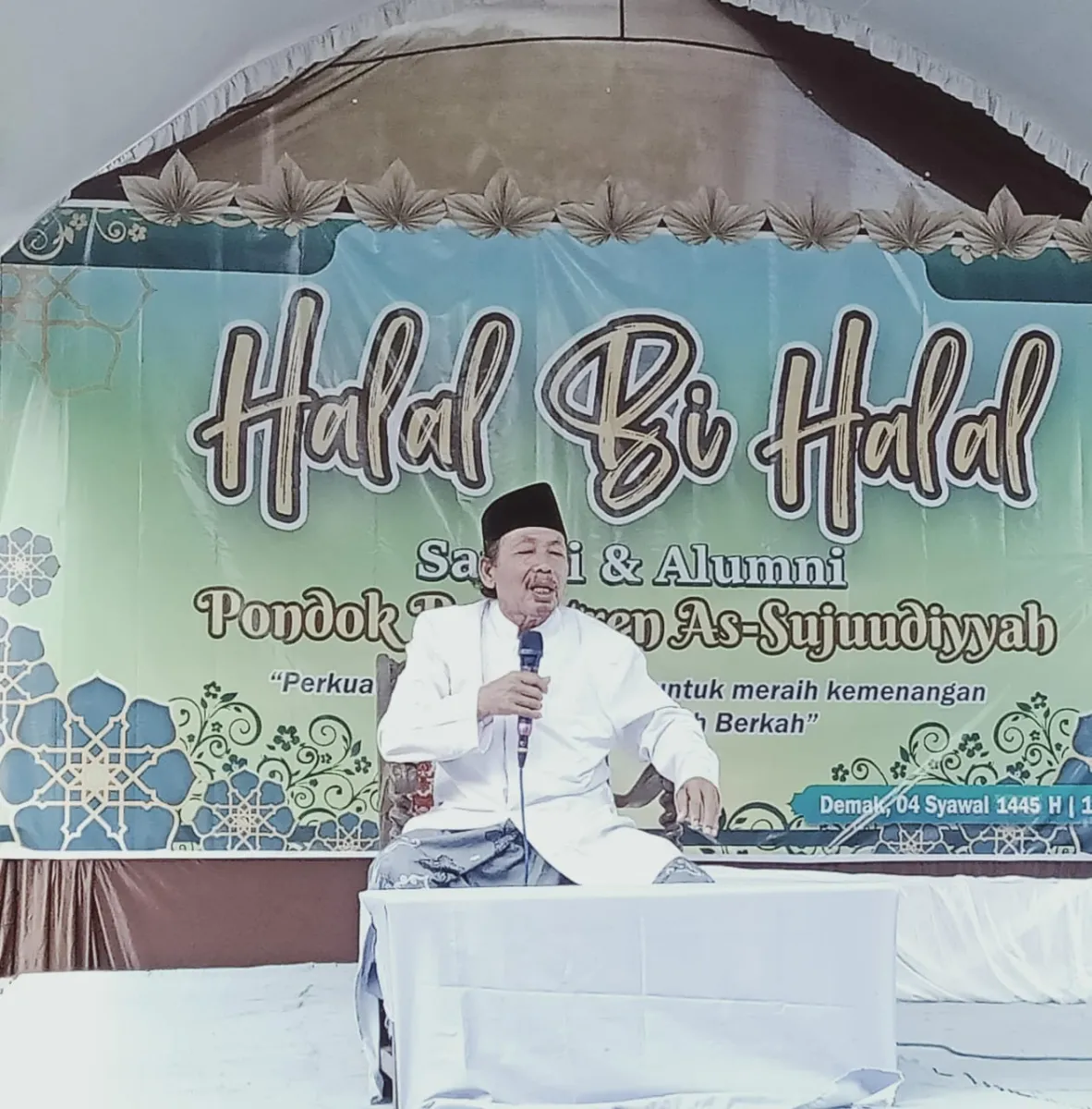 Perkuat Silaturahmi, Keluarga Besar Ponpes Assujudiyah Tembiring Gelar Halal Bihalal