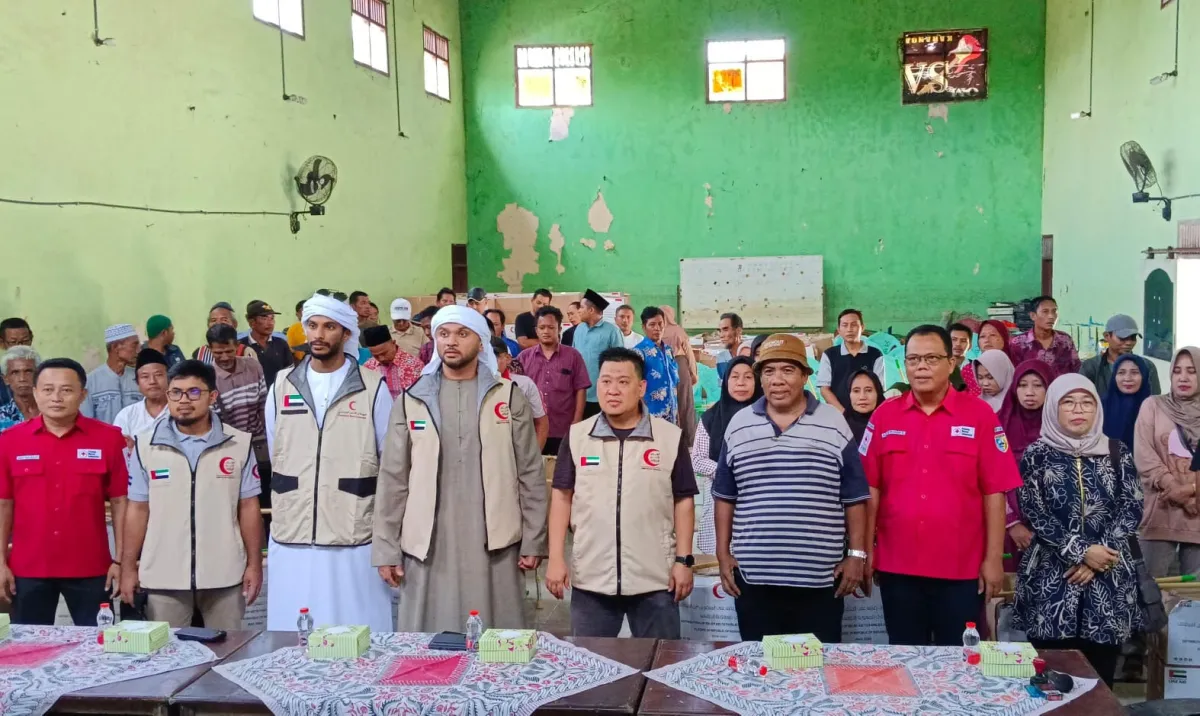 Bantuan Kemanusiaan, UEA Kirim Bantuan ke Empat Desa Terdampak Banjir di Demak