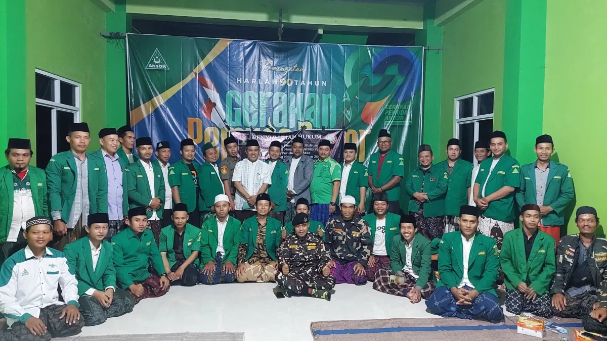PAC GP Ansor Guntur Gelar Halal Bihalal Dan Sarasehan Hukum