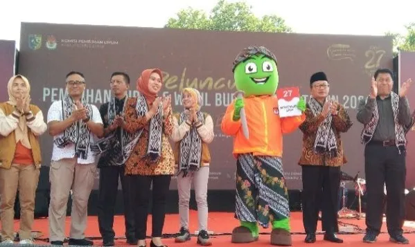 Hadiri Peluncuran Maskot Pilkada 2024, Bupati Demak Ajak Masyarakat Membangun Demak Lebih Baik