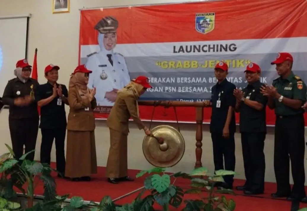 Bupati Demak Launching ‘Grabb Jentik’ Sebagai Upaya Berantas Nyamuk