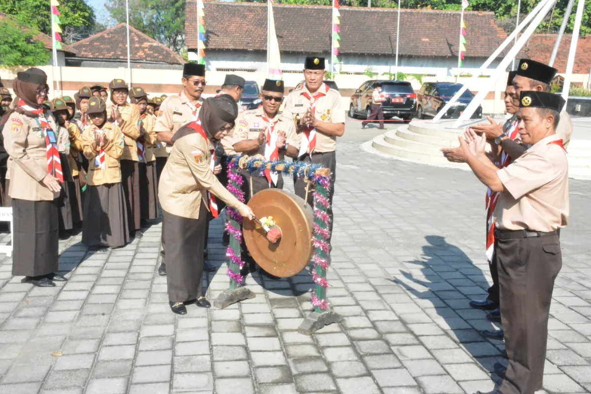 Bupati Demak Buka Upacara Pesta Siaga Cabang Tahun 2024