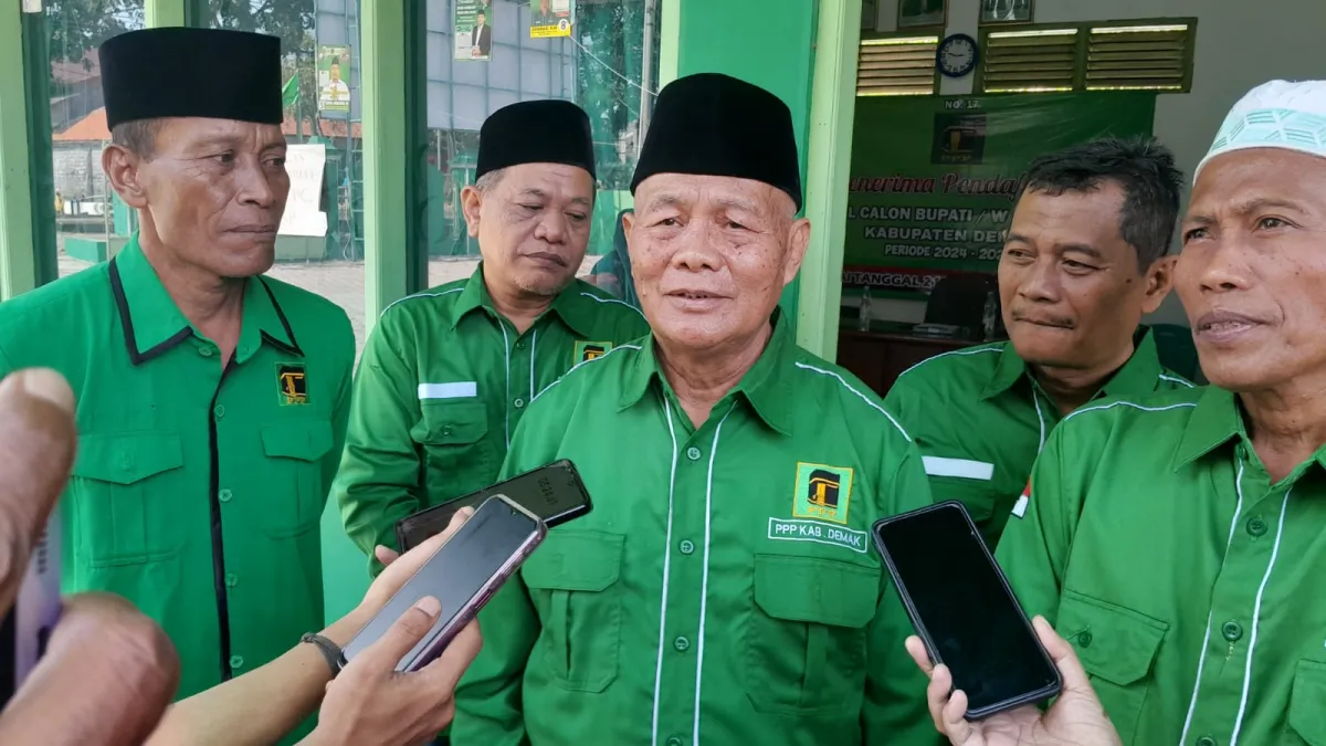 Teguh Sapto Utomo Jadi Pendaftar Pertama Dalam Penjaringan Pendaftaran Calon Bupati Yang Dibuka PPP Demak